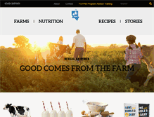 Tablet Screenshot of nevadamilk.com